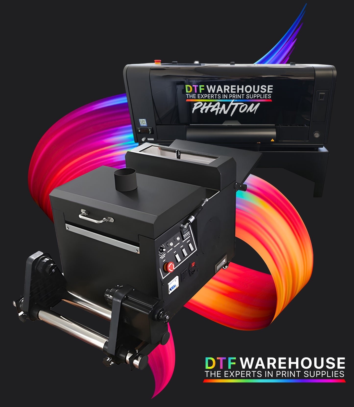 PHANTOM DTF Warehouse's Duel Head 30cm Printer