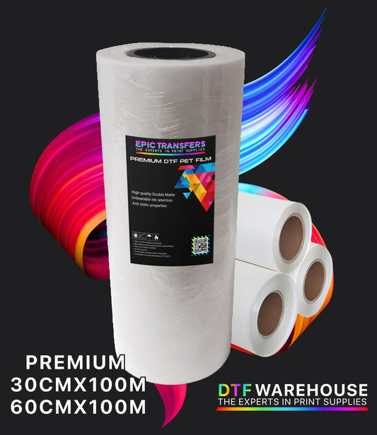 DTF Warehouse Premium DTF Hot Peel Double Matte