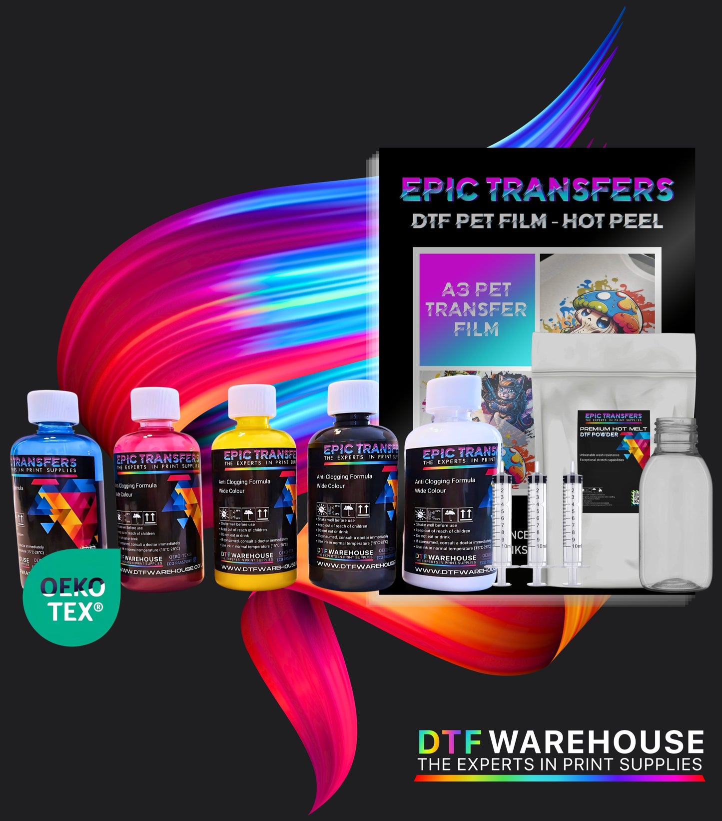 DTF Conversion Kit For A3 Epson Ecotanks