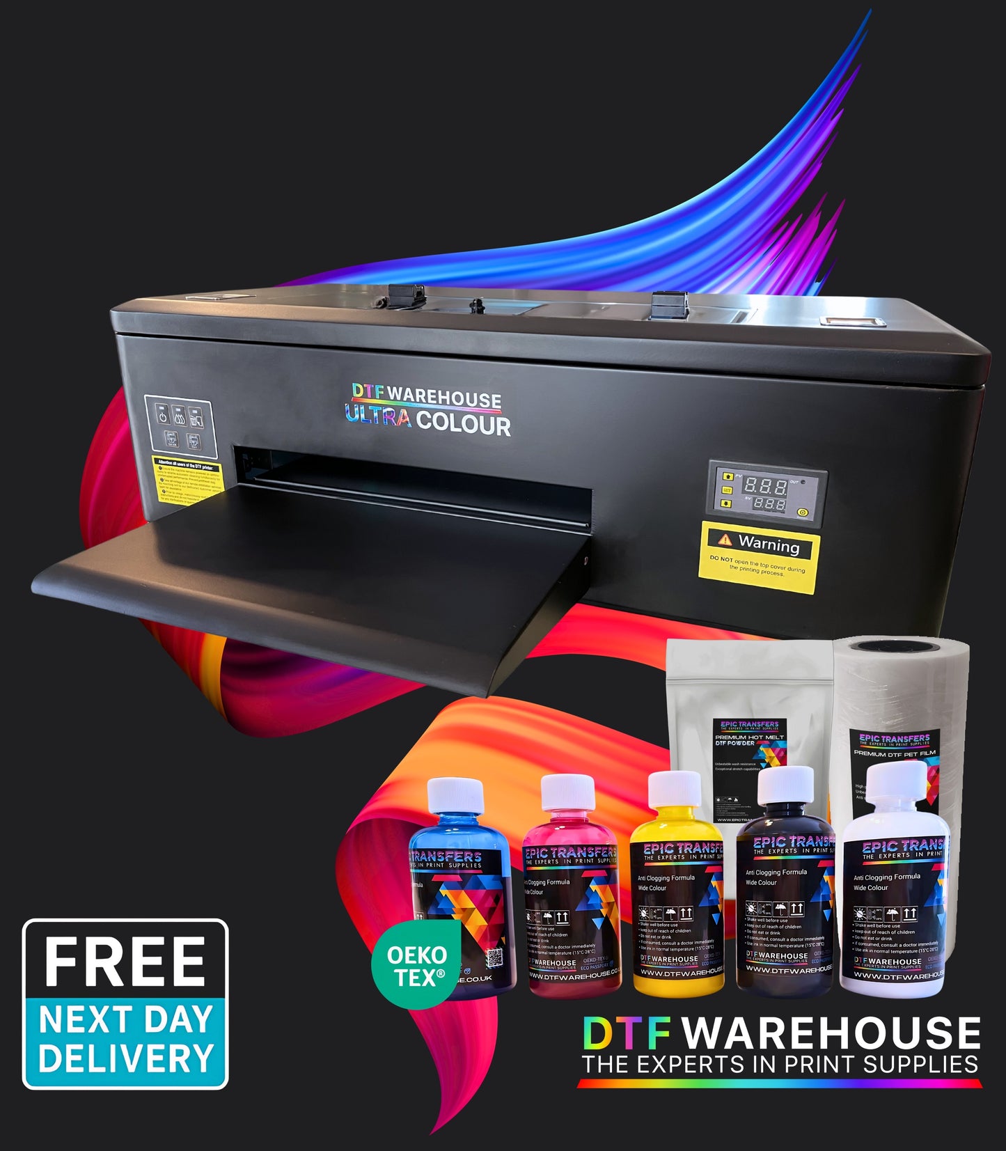 DTF Warehouse Ultracolour A3 Desktop DTF Printer
