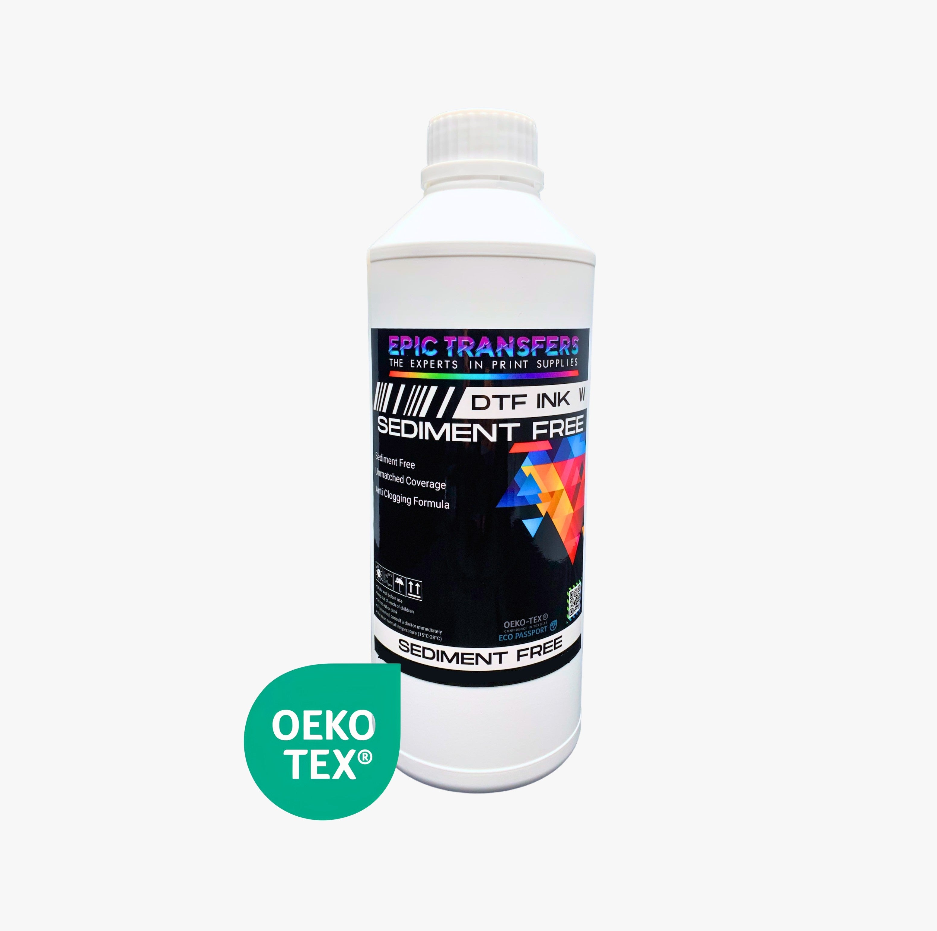 DTF Warehouse Sediment-Free White DTF Ink