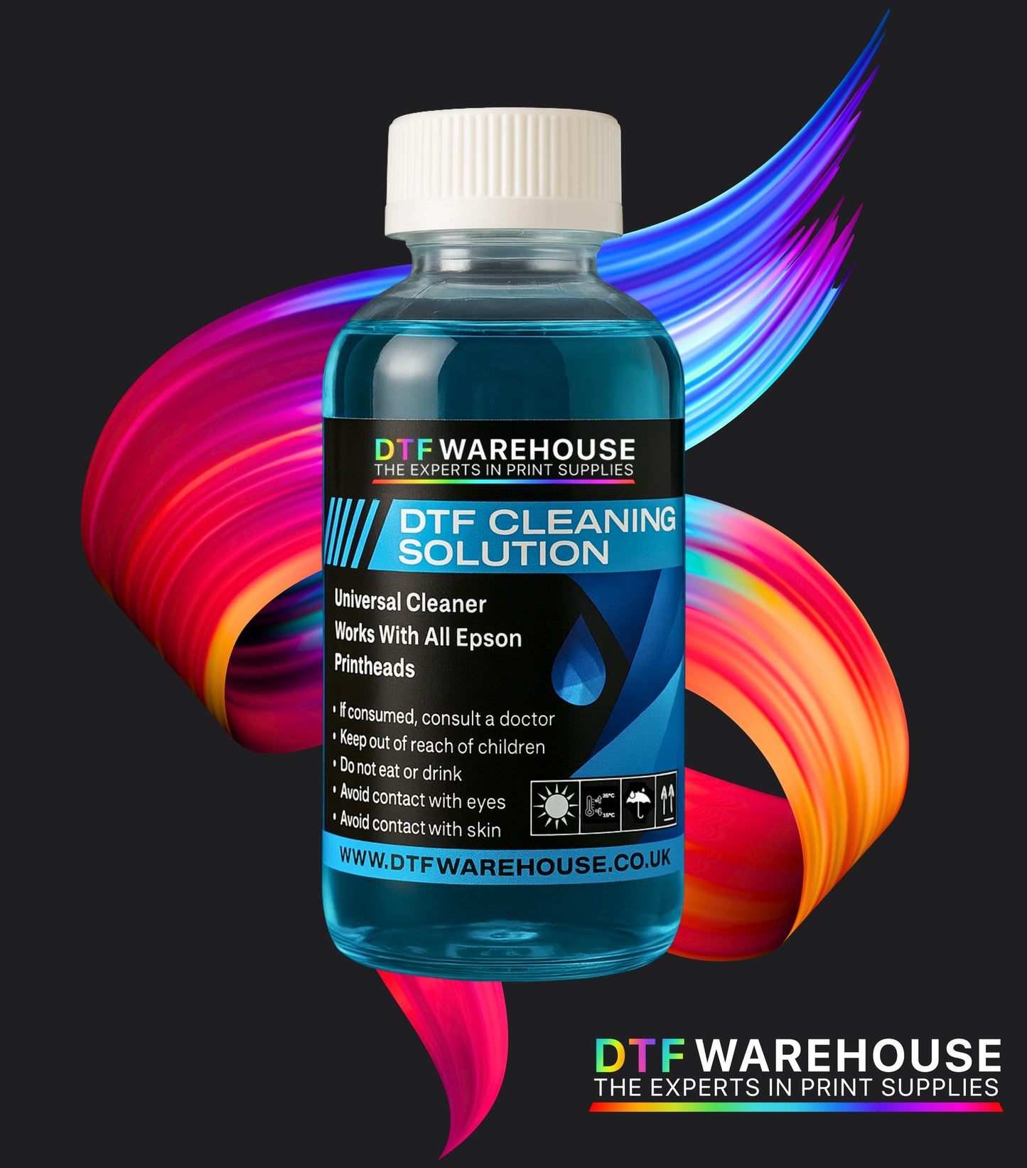 DTF Universal Printhead Cleaner & Flushing Solution