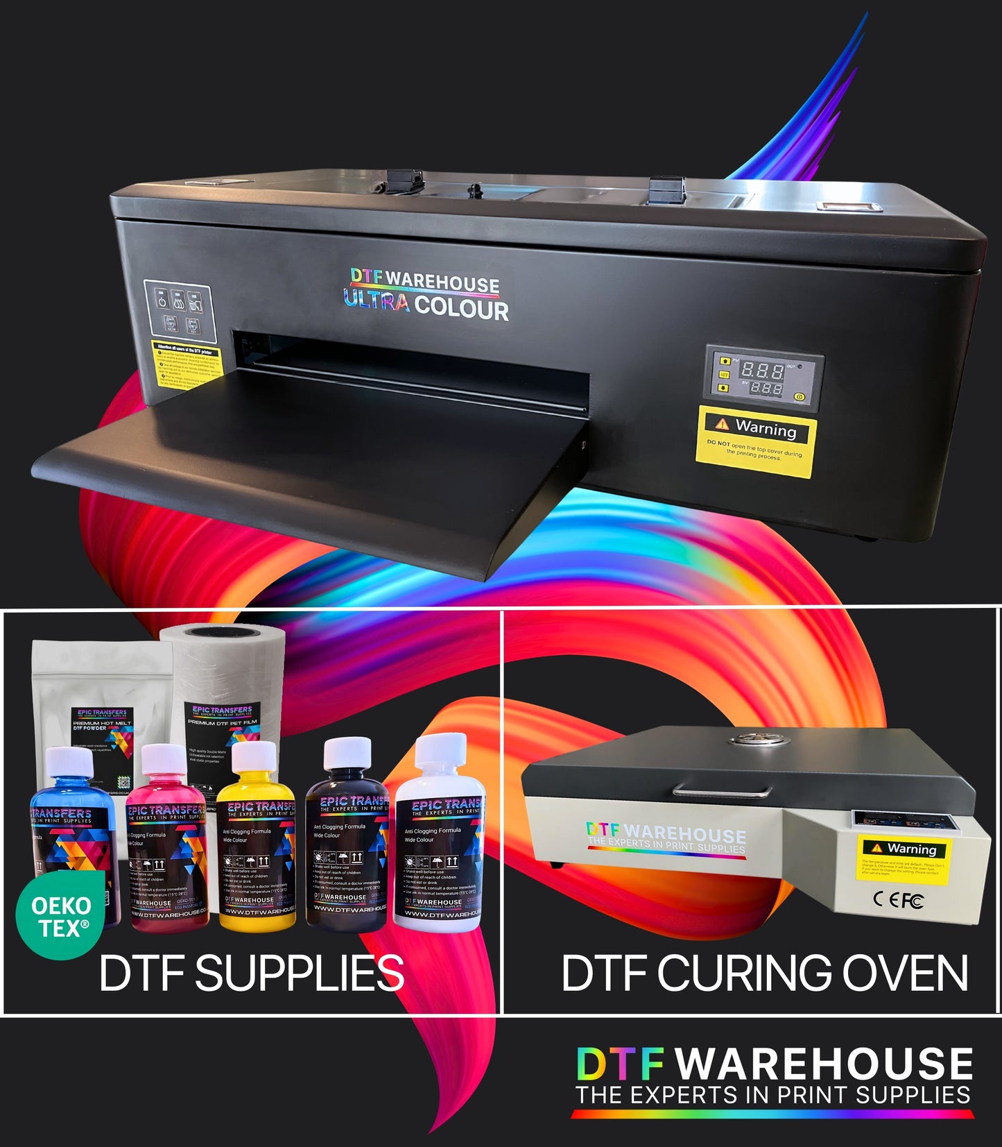Ultracolour DTF Printer + Curing Oven