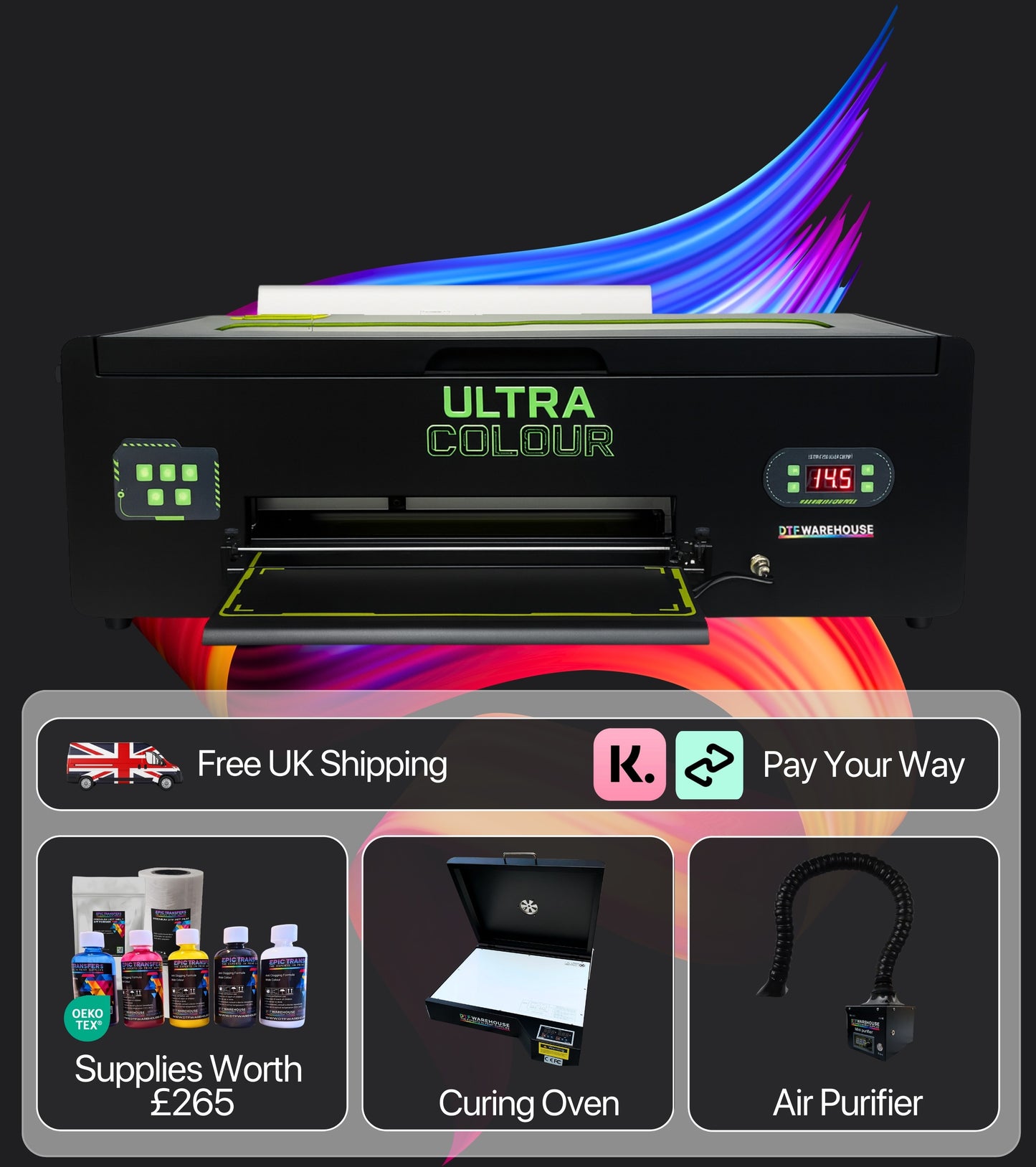 DTF Warehouse Ultracolour Cyber Edition DTF Printer