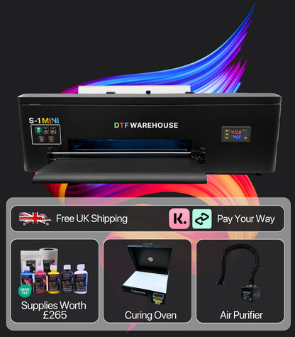 DTF Warehouse S-1 MINI A3 Desktop DTF Printer
