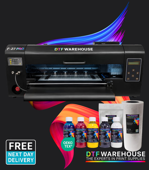 DTF Warehouse F-27 Pro Dual Head 33cm Printer