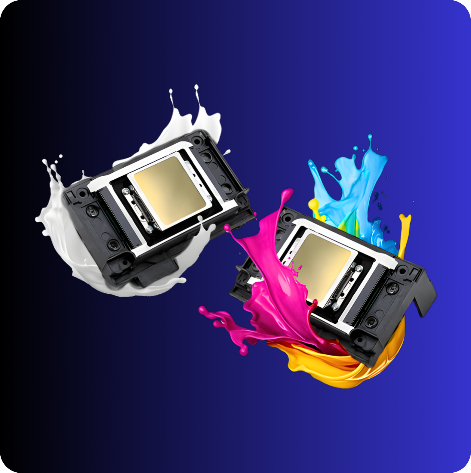 Dual XP600 printheads