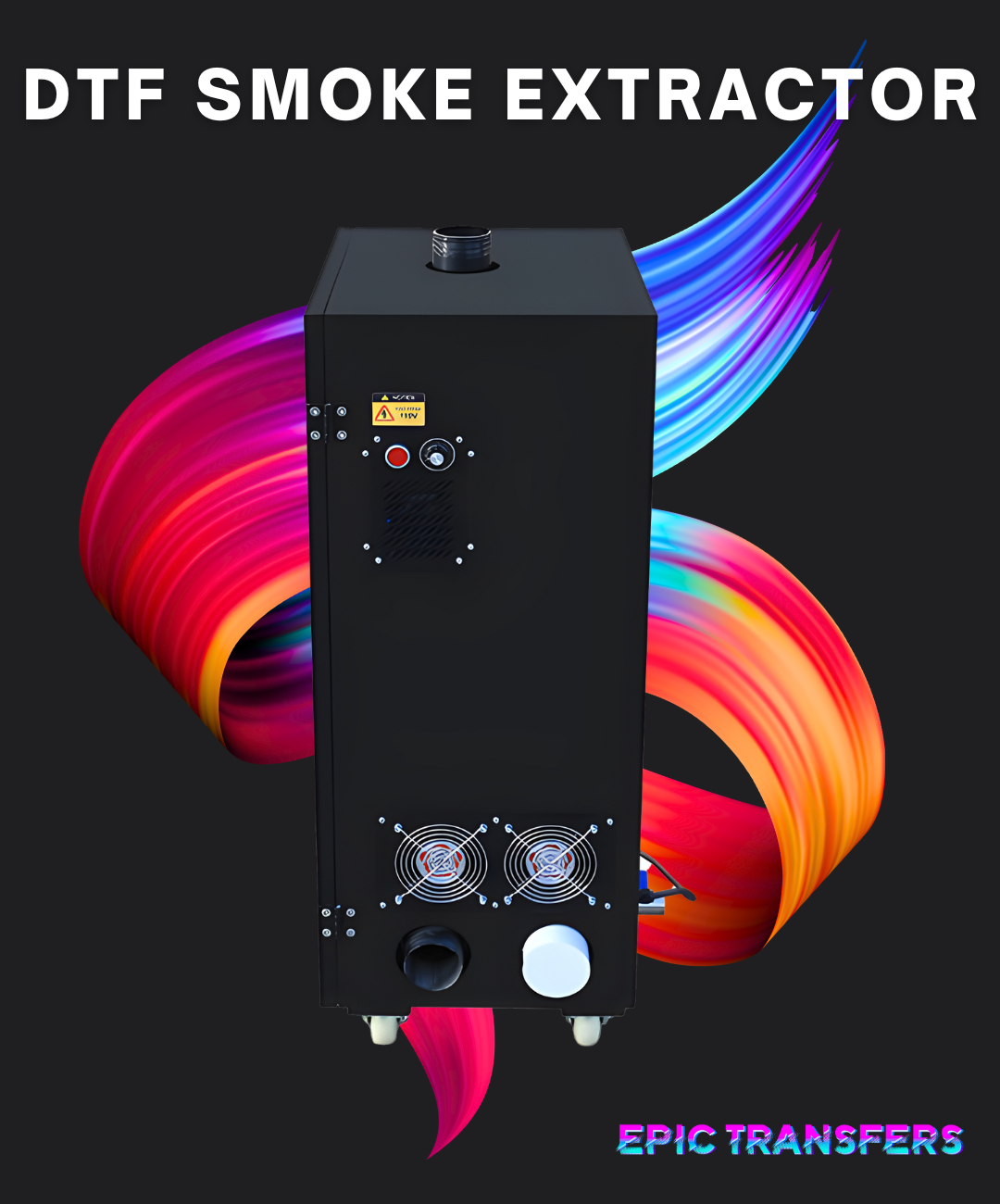DTF Warehouse's 30cm Smoke Extractor