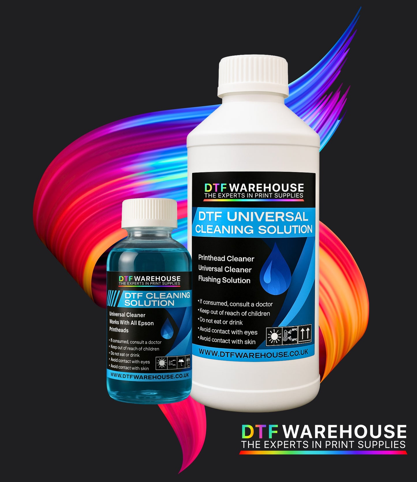 DTF Universal Printhead Cleaner & Flushing Solution