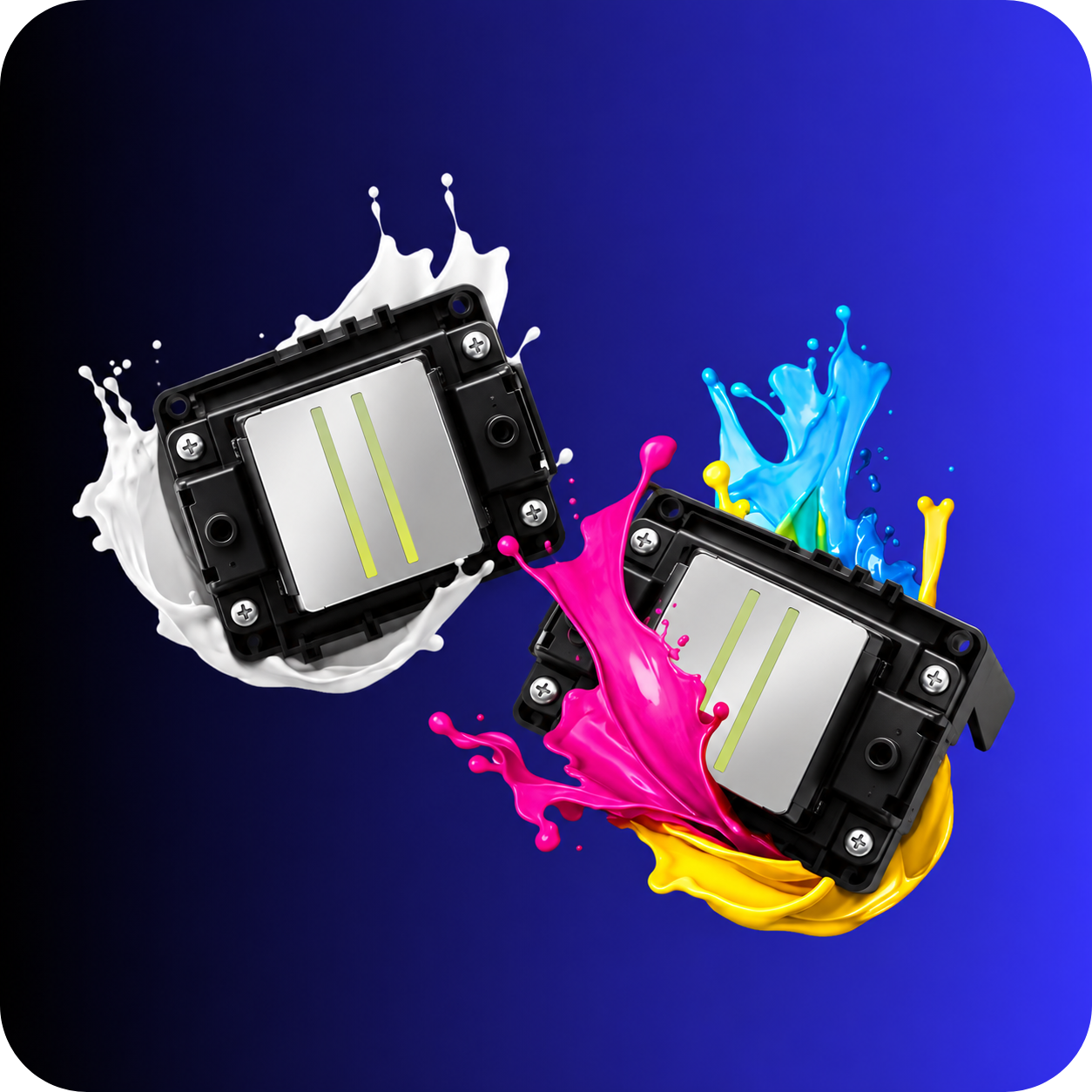 Dual i1600 printheads