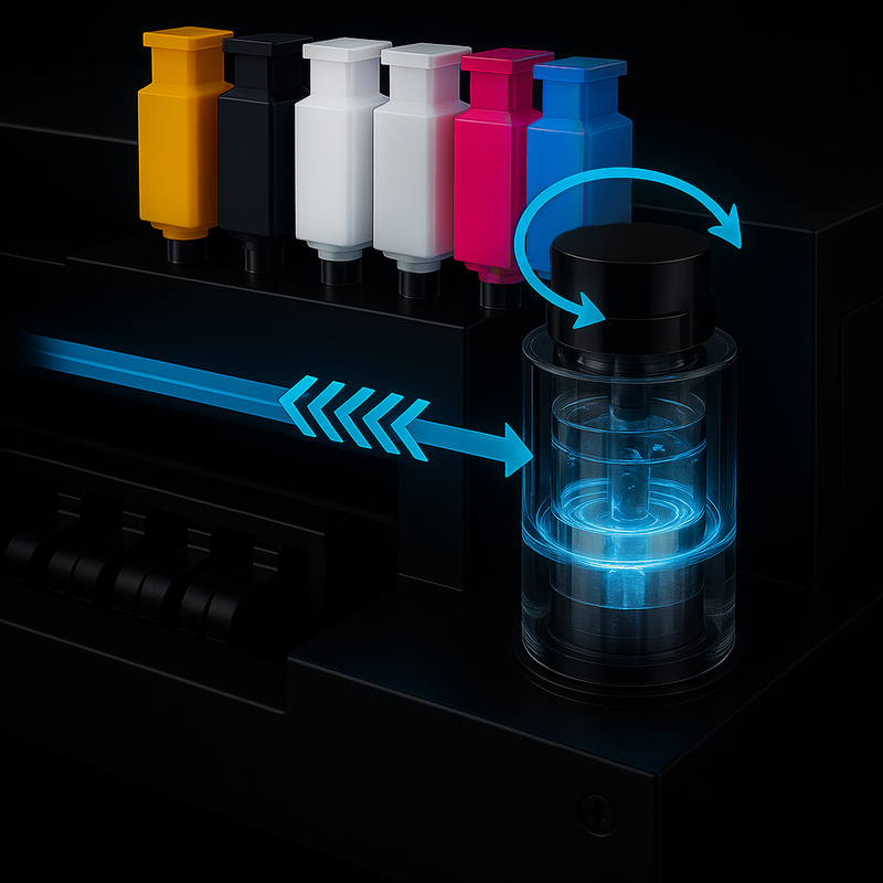 White ink circulation system